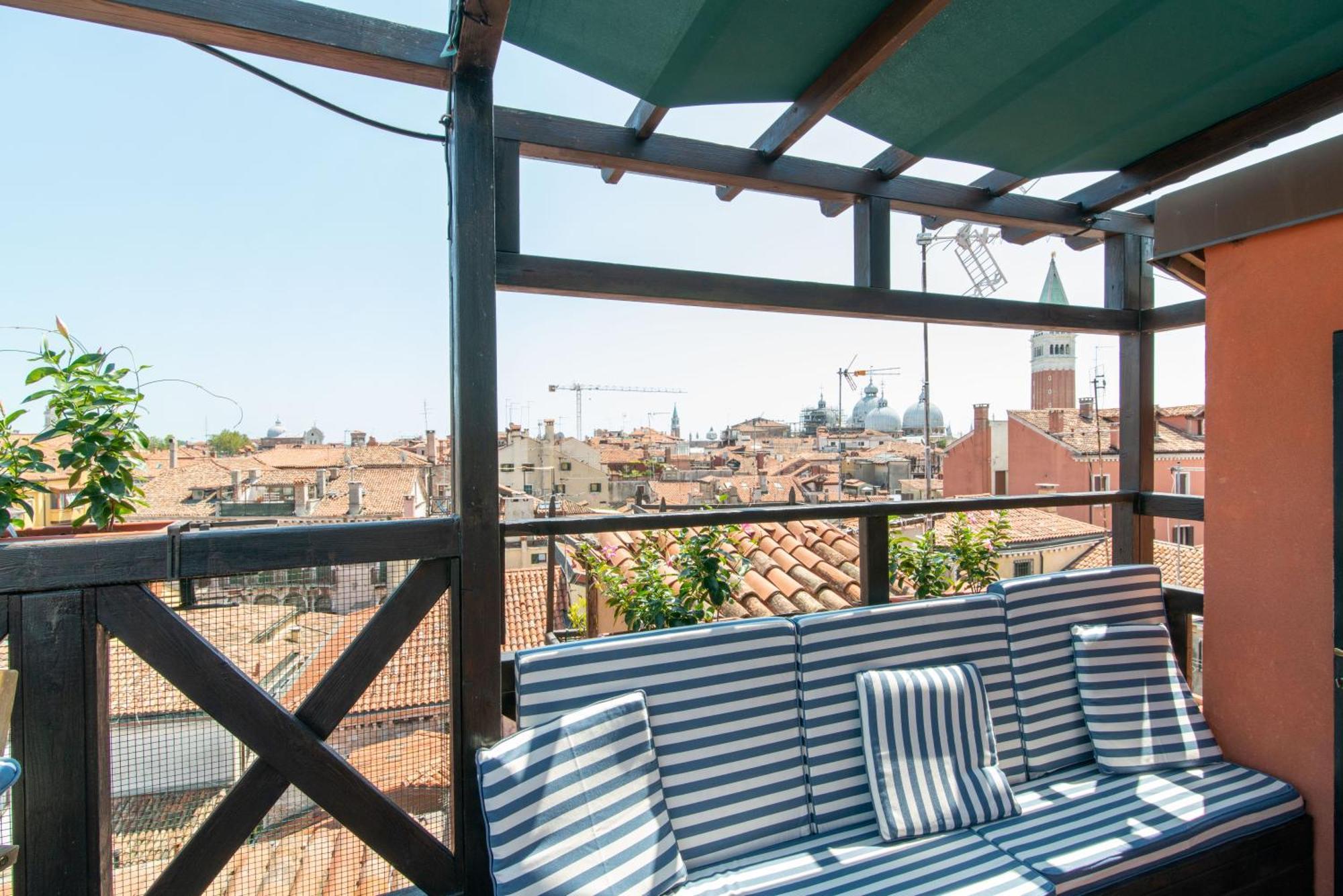 Penthouse With Rooftop Terrace And 360 Views Of Venice - Venice5Th 외부 사진